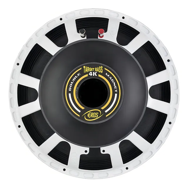 Woofer Eros 2000 Rms Target Bass 4.0 15 Polegadas Target 4k Cor Branco