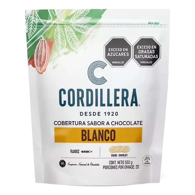 Cobertura Chocolate Blanco 500g