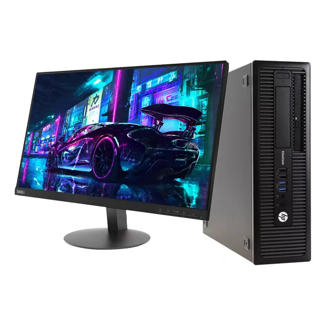 Hp 800 G1 Sff - Intel Core I5, 256gb Ssd, 8gb Ram, 22 (Reacondicionado)