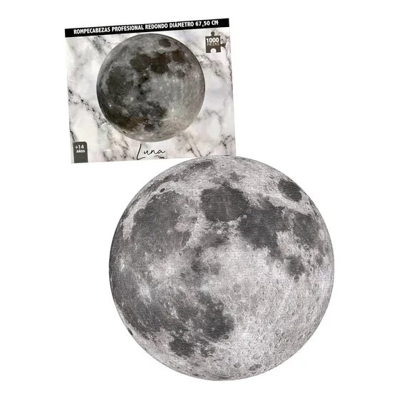 Rompecabeza Puzzle Luna Universo Estrella X 1000 Piezas