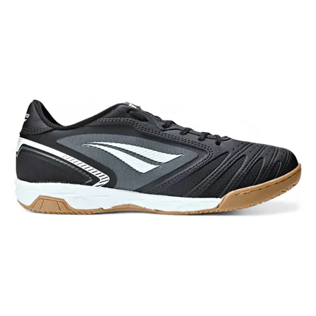 Chuteira Futsal Brasil 70 Y-1 Penalty Unissex Preto-chumbo-branco 36 Br