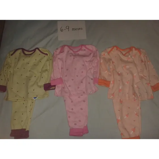 Pijama Ovejita Niña Talla 6-9 Meses