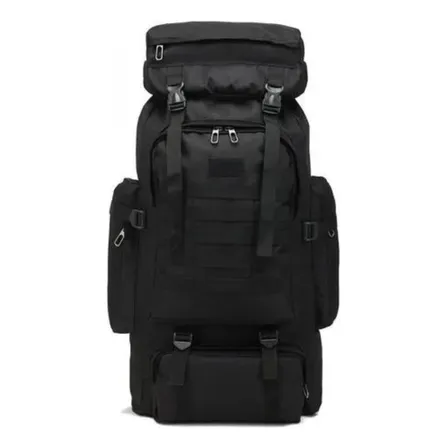 Mochila Táctica Ekol 80l Lona Y Nailon Camuflada