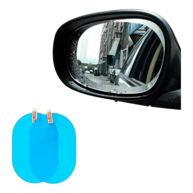 Espejo Retrovisor Antilluvia Antiempañante Para Autos Y Moto