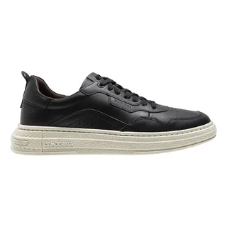 Tênis Couro Democrata Denim Jake