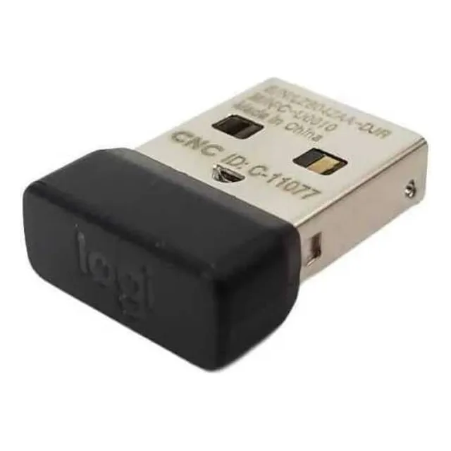 Adaptador Inalámbrico Logitech Usb Nano Pc Teclado O Ratón