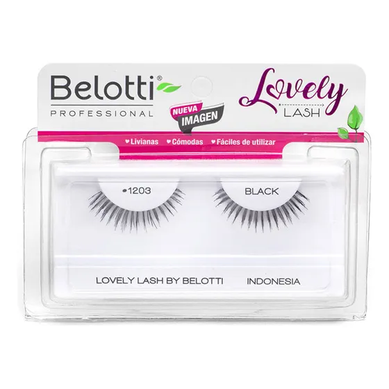 Pestañas Postizas 1203 Black - Unidad a $12125