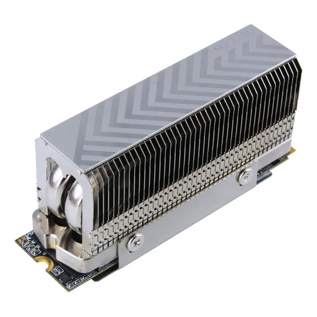 Dissipador De Calor Alumínio Coolleo Heat Pipes Ssd M.2 2280