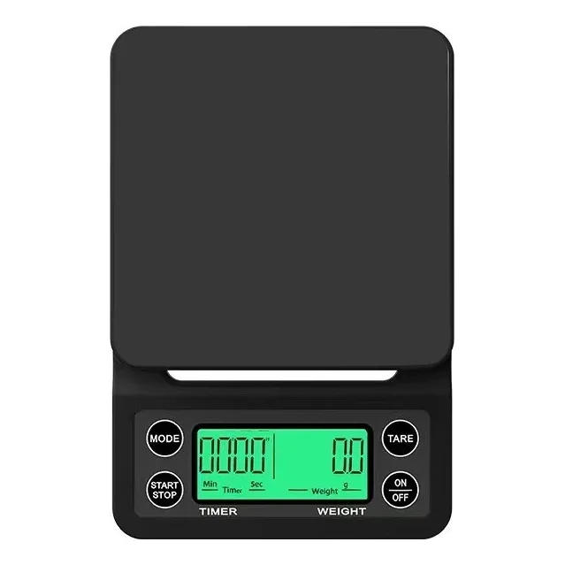 Balança Digital Café 5.0kg 0.1g Com Cronômetro Para Barista