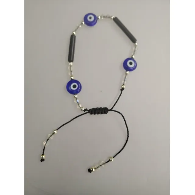 Pulsera Azabache Con Ojo Turco
