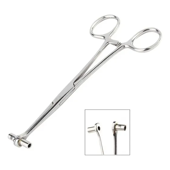 Pinzas  Perforacion Piercing  Pp-2 Labio Nariz Oreja  Ac 1un