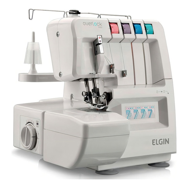 MĂĄquina De Costura Overlock Elgin PortĂĄtil - Branco MĂĄquina De Costura Overlock Elgin PortĂĄtil - Branco