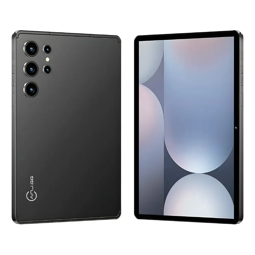Tablet 10.1 4g 5g 6gb 128gb Android 13 Teclado Caneta Capa Preto