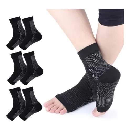 Calcetines Para Neuropatía, Mangas De Compresión 4 Pares