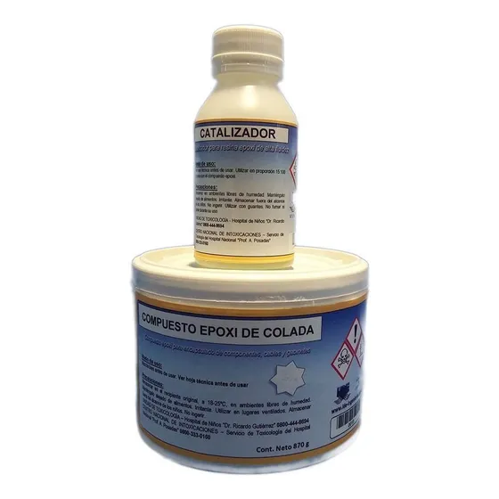 Resina Epoxi Circuitos Impresos Electronica Alta Fluidez 1kg