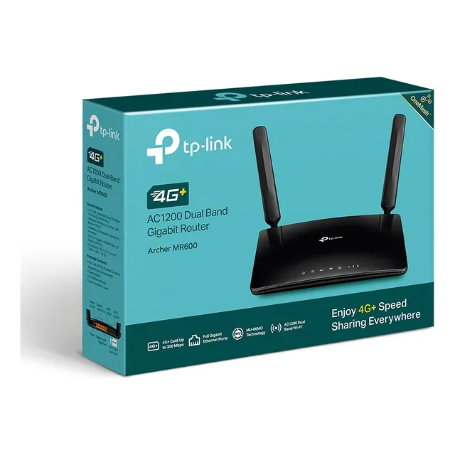 Router Wifi Archer Mr600 Ac1200 Dual Band 4g+ Tplink Gigabit