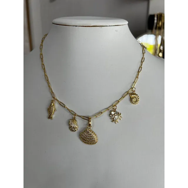 Cadena Gold Field 18k Brasilero Pia And Sisters