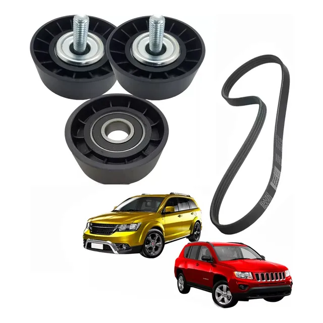 Kit Reparacion Poli V Dodge Journey 2.4 Poleas Y Correa