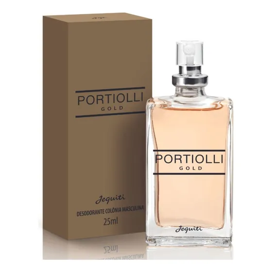 Colônia Portiolli Gold 25ml - Jequiti