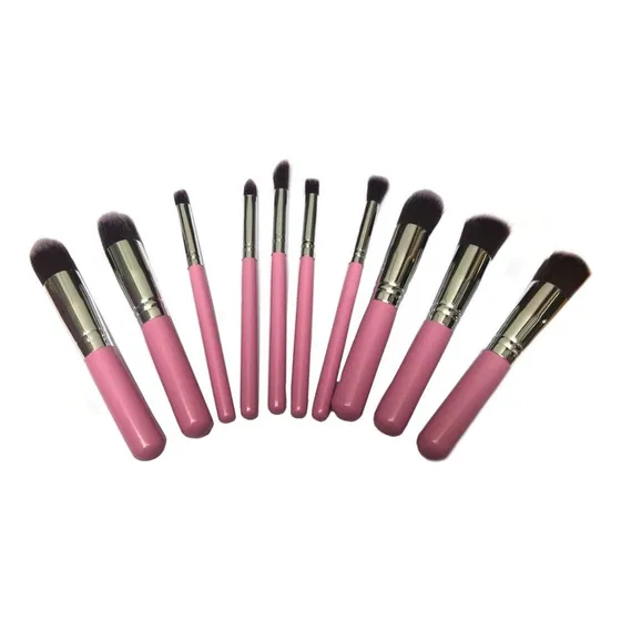 Set De Brochas De Maquillaje X 10