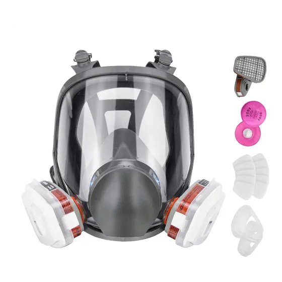 Respirador Facial Completo Respirador Facial Con Filtros Res