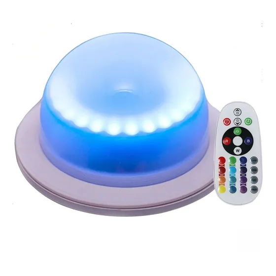 Lacgo 16 Color Control Remoto Led Recargable Mesa Lampara 1