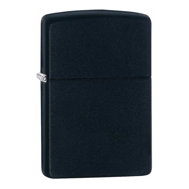 Mechero Encendedor Zippo Negro Mate Windproof Clásico Zippo