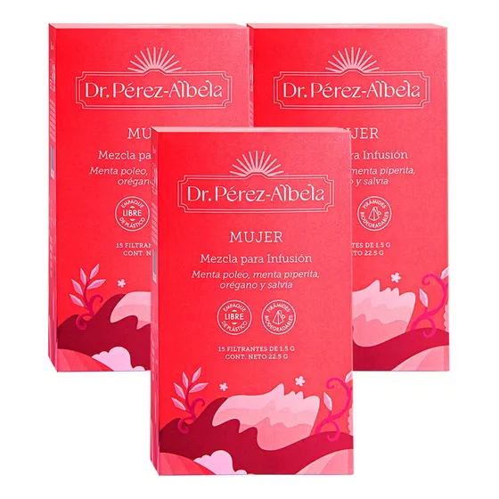 3pack Infusión Mujer - Caja X 15 Unid