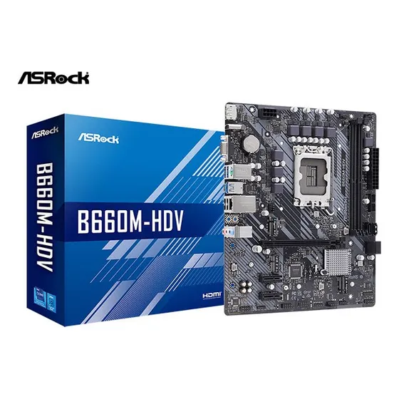 Tarjeta Madre Asrock B660m-hdv Lga 1700 Intel