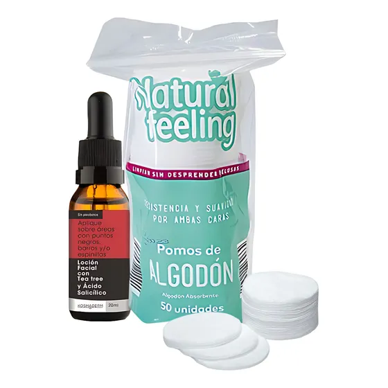 Tea Tree Aceite Y Pomos Limpiadores - M - mL a $842