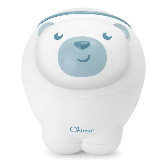 Chicco Proyector Oso Polar Para Next2me Azul Música Y Luces