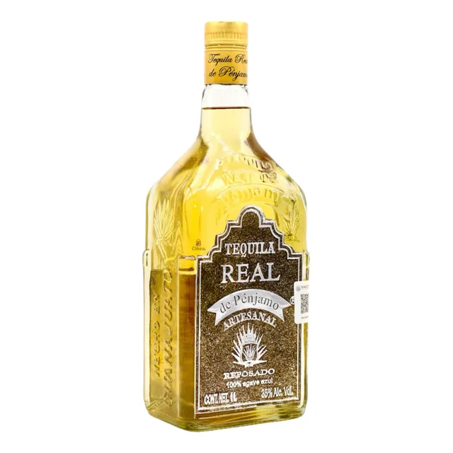 Tequila Real De Penjamo Reposado 1 L 100% Agave Azul