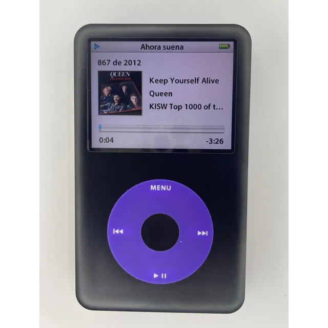 Ipod Classic 5ta Gen Modificado Ssd512gb Violeta