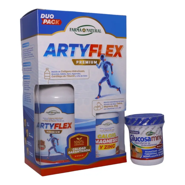 Pack Artyflex - Dolores Articulares Huesos Artritis Artrosis