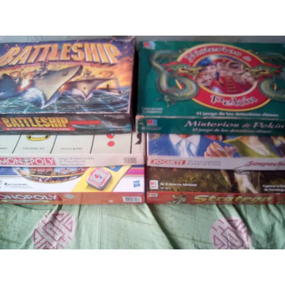 Juegos De Mesa Estratego, Monopoly, Sospecha, El Padrino Mas