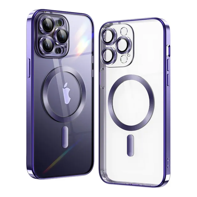 Funda Para iPhone Magnética Y Material Tpu Anti Golpes