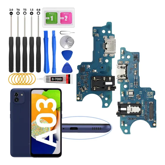 Centro De Carga Para Samsung A03 A035m A035f A035g Con Ic Carga Rápida