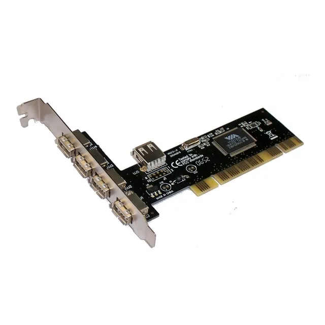 Tarjeta Pci Usb 4 Puertos + Uno Interno Usb 2.0  Neotec