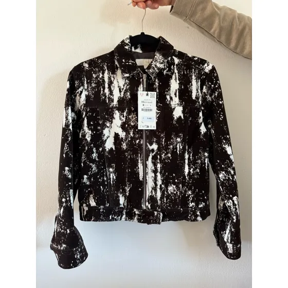 Chaqueta Cow Print Zara