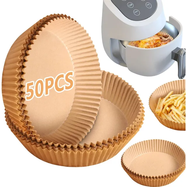 Moldes Desechables Para Freidora De Aire / 50unds Cod 3026