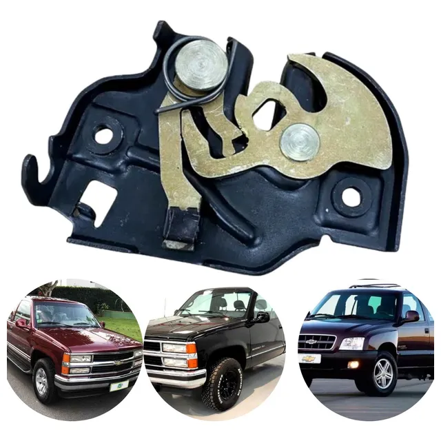 Fechadura Tranca Inferior Capô Gmc S10 Blazer Silverado