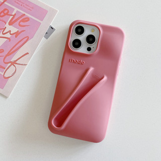 Funda Tipo Summer Lip Case Rhode Hailey Para iPhone Con Logo Funda Tipo Summer Lip Case Rhode Hailey Para iPhone Con Logo