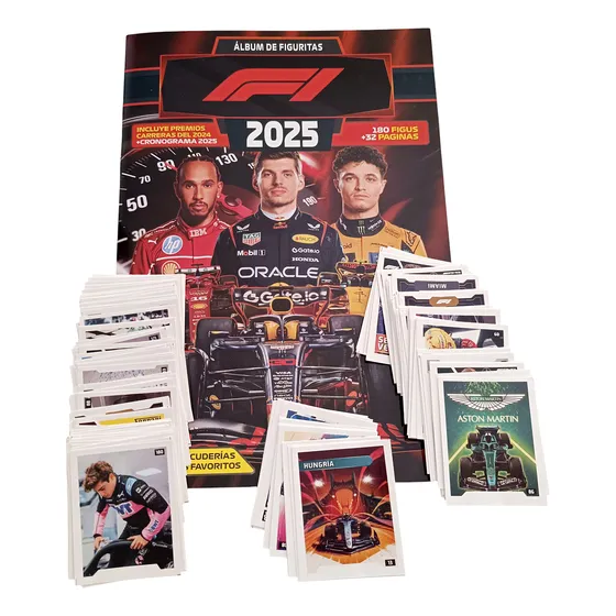 Álbum - F1 Fórmula 1 + 100 Figuritas Para Pegar