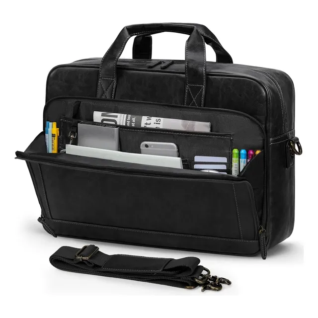 Portafolio Para Laptop Hombre Elegante Impermeable Amplio 16