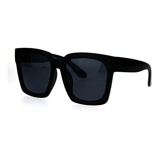 Gafas De Sol De Plástico Grueso Estilo Novio Xxl Para Mujer
