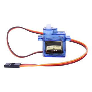 Motor De Microengranajes Sg90 9g De 360 Grados Con Ala Fija Color Azul Motor De Microengranajes Sg90 9g De 360 Grados Con Ala Fija Color Azul