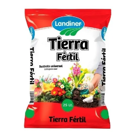 Landiner Sustrato Tierra Fertil 25 Lt 