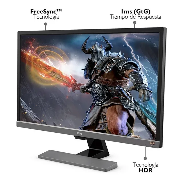 Monitor Gamer BenQ con pantalla de 28" 60Hz 220V y resolución 4K