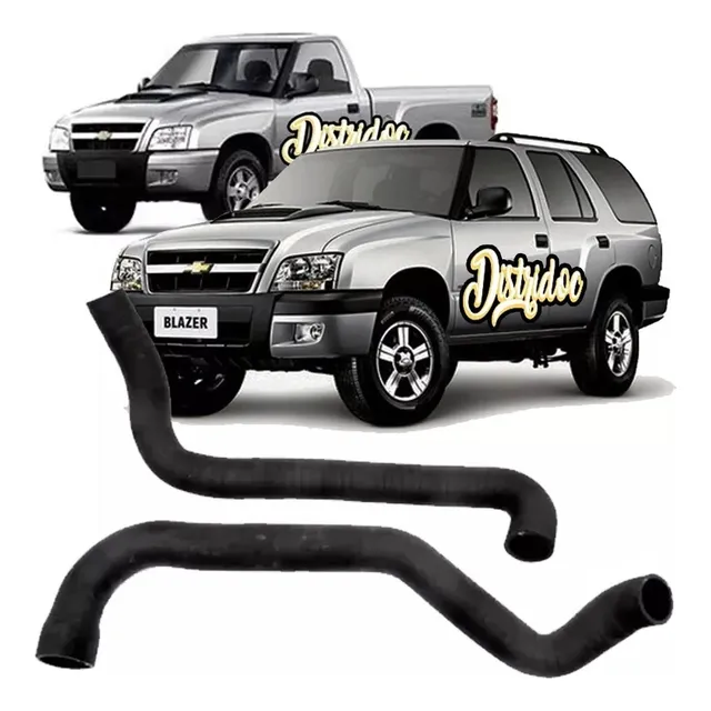 Kit X2 Mangueras Intercooler Chevrolet S10 Blazer 2.8 Turbo
