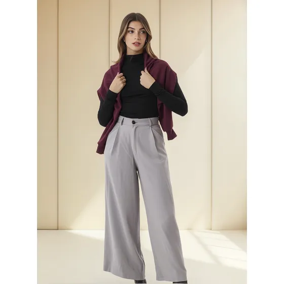 Palazzo Sastrero Mujer Mochi Simil Tencel